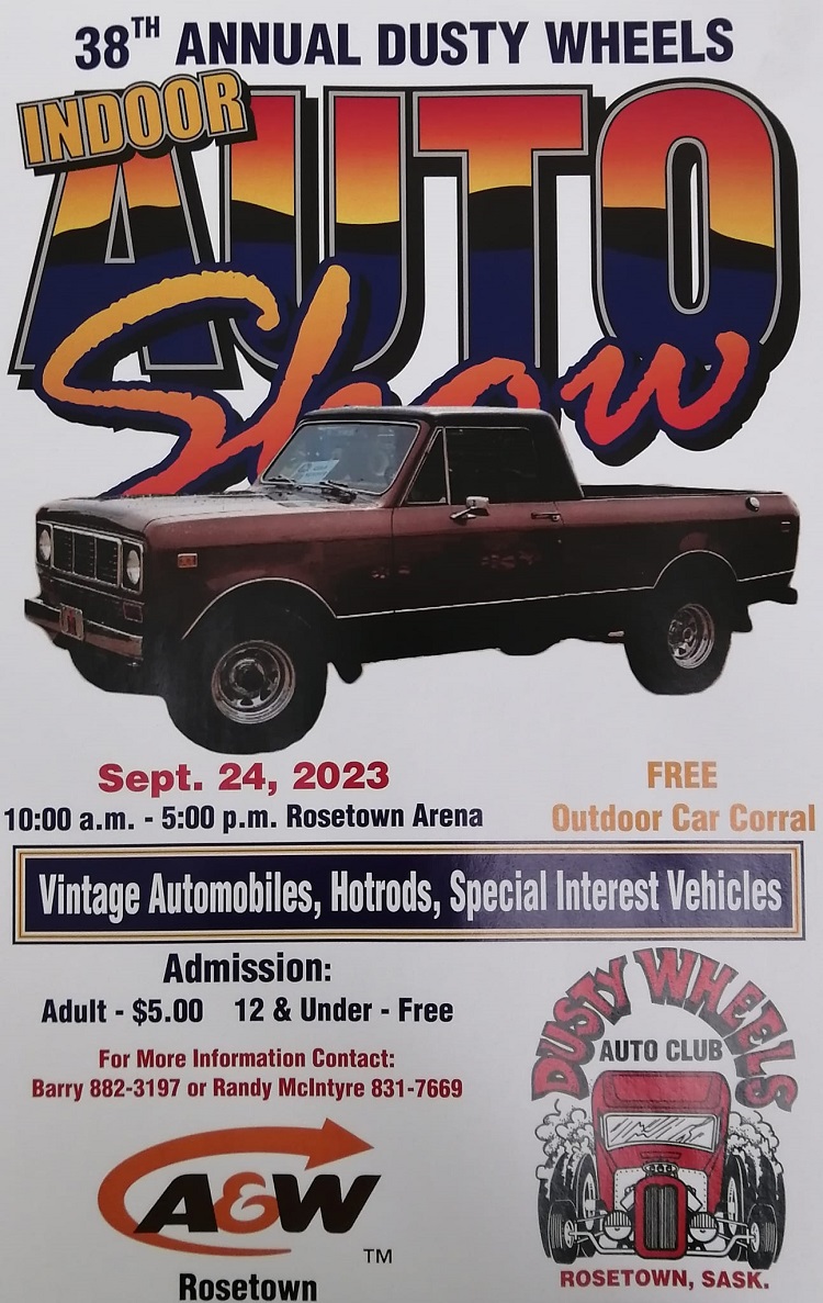 A couple of car shows coming up this weekend in West Central